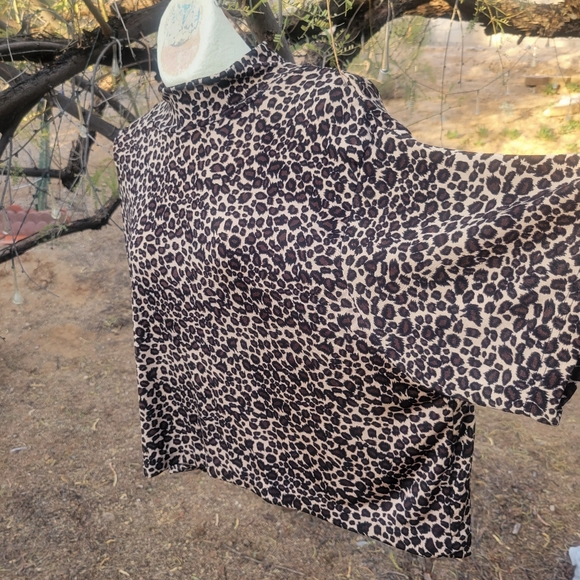Lane Bryant  Spandex Leopard 80s 90's - Picture 3 of 6